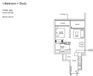 pinetree-hill-floor-plan-1-bedroom-type-1bs-singapore