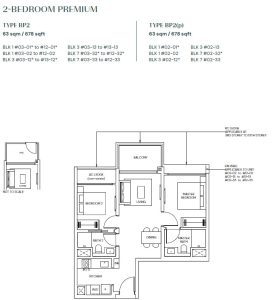 parktown-residence-floor-plan-2-bedroom-type-bp2-singapore